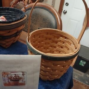 Longaberger Brown Woven Basket
